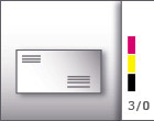 Briefumschläge DIN lang - 3/0 Sonderfarbe