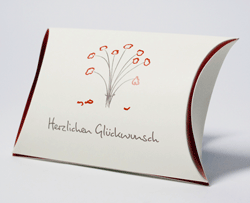Geschenk-Schachtel Kissen 13,1x18,2 cm